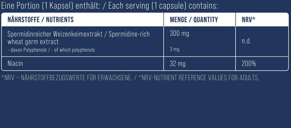 Lyvity Spermidine 300 mg | 60 Kapseln